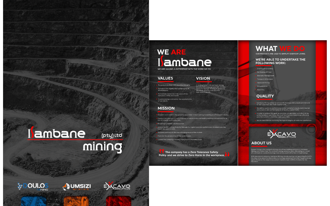 Isambane – Company Profile Design