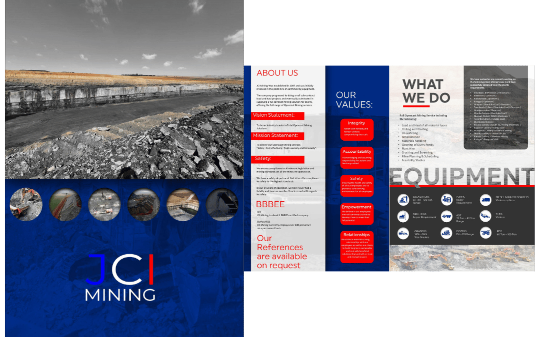 JCI – Company Profile Design