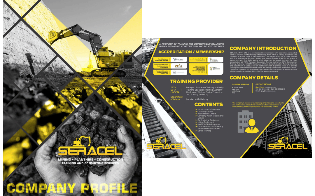 Seracel – Company Profile Design